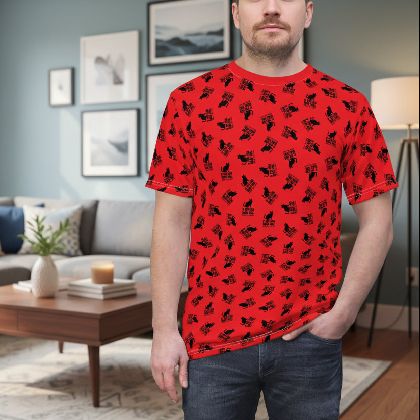 Si puedes leer esto, estás demasiado cerca – Camiseta unisex roja