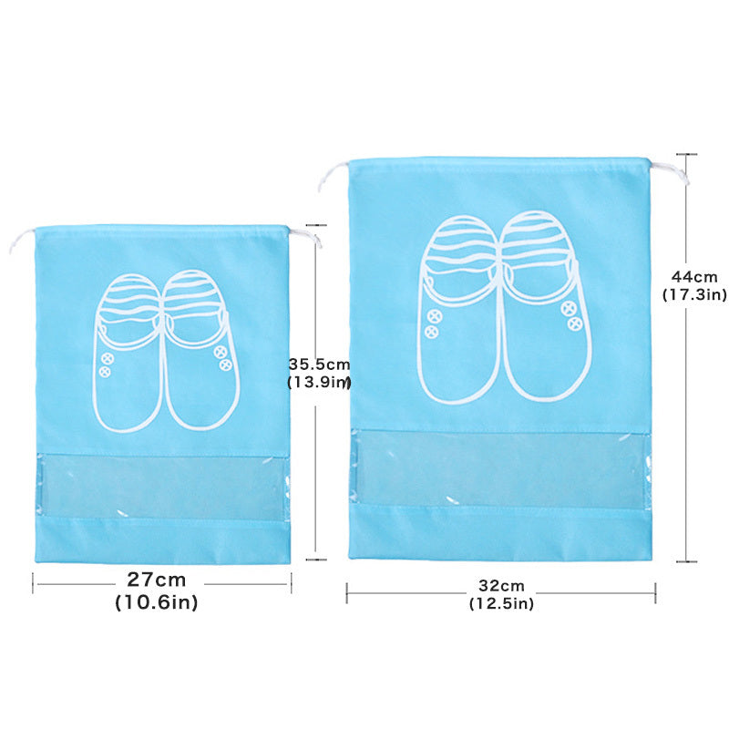 Sac de rangement pour chaussures imperméable - Organisateur portable en 2 tailles
