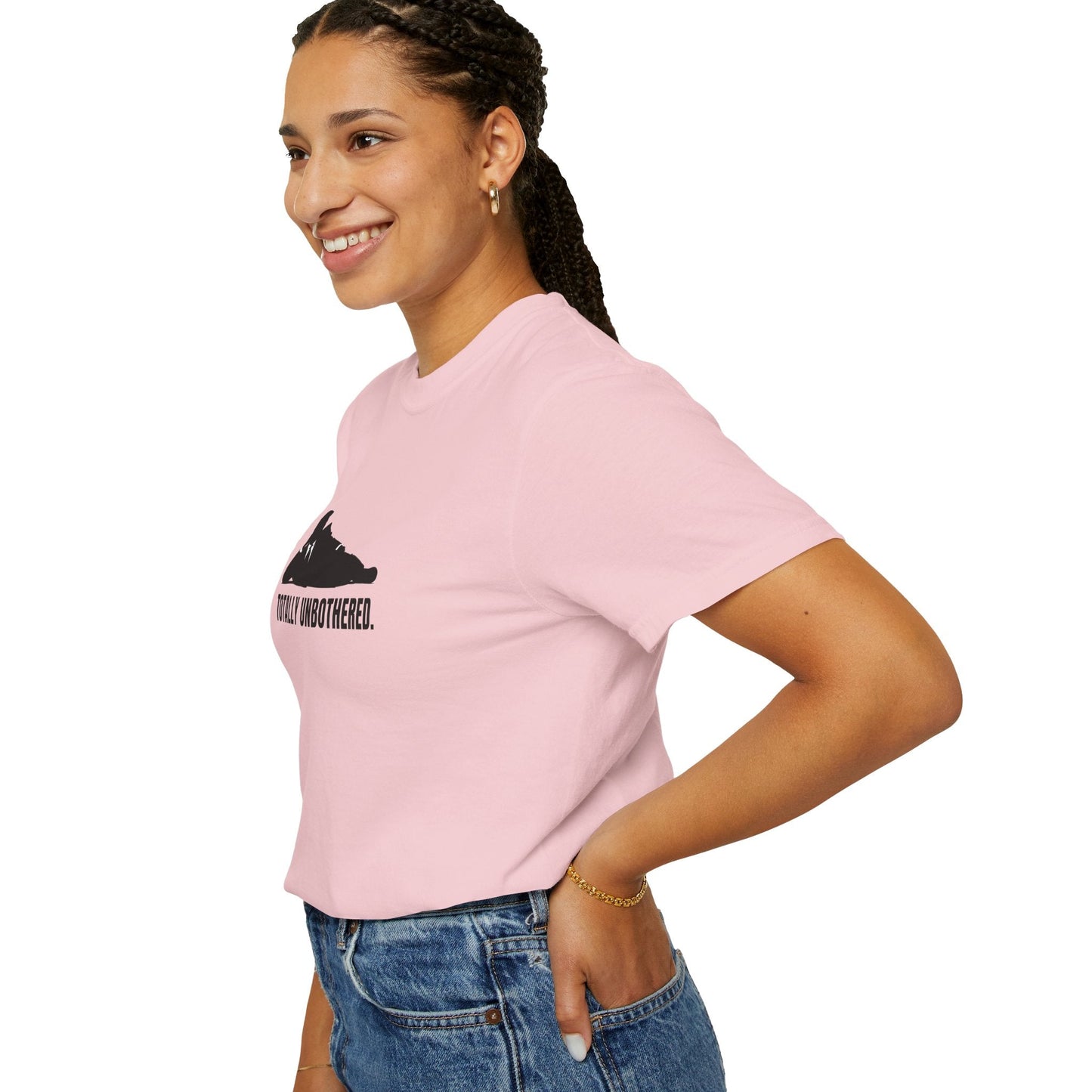 Totally Unbothered Unisex Statement T-Shirt
