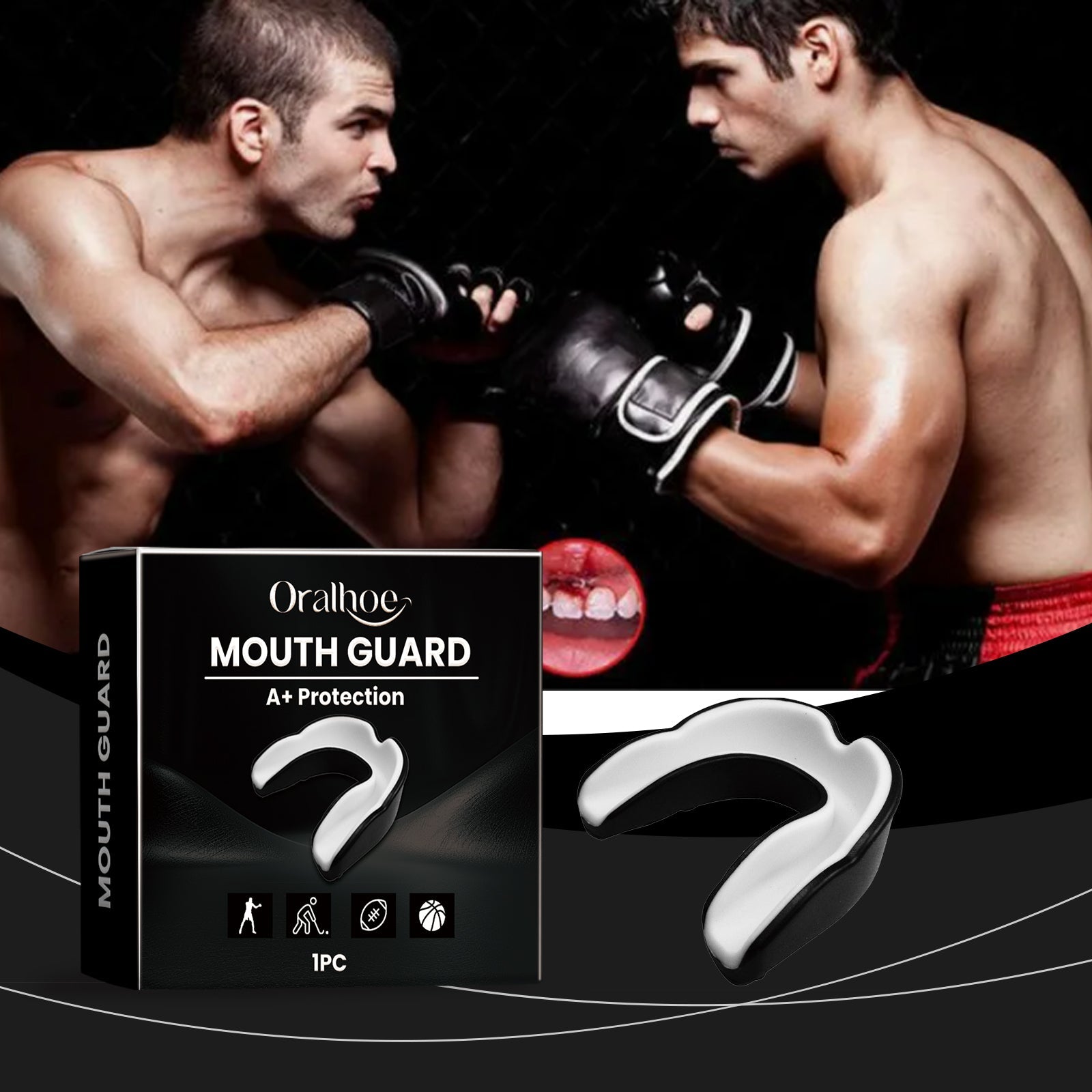 Tooth Protector For Daily Exercise Sanda Taekwondo Tooth Protector For Gum Protection Comfort Care - Korvel