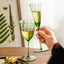 Vintage Green Red Wine Cup Glass Goblet Champagne Cup Cocktail Martini Glass  Home Drinking Utensils Crystal Cup - Korvel