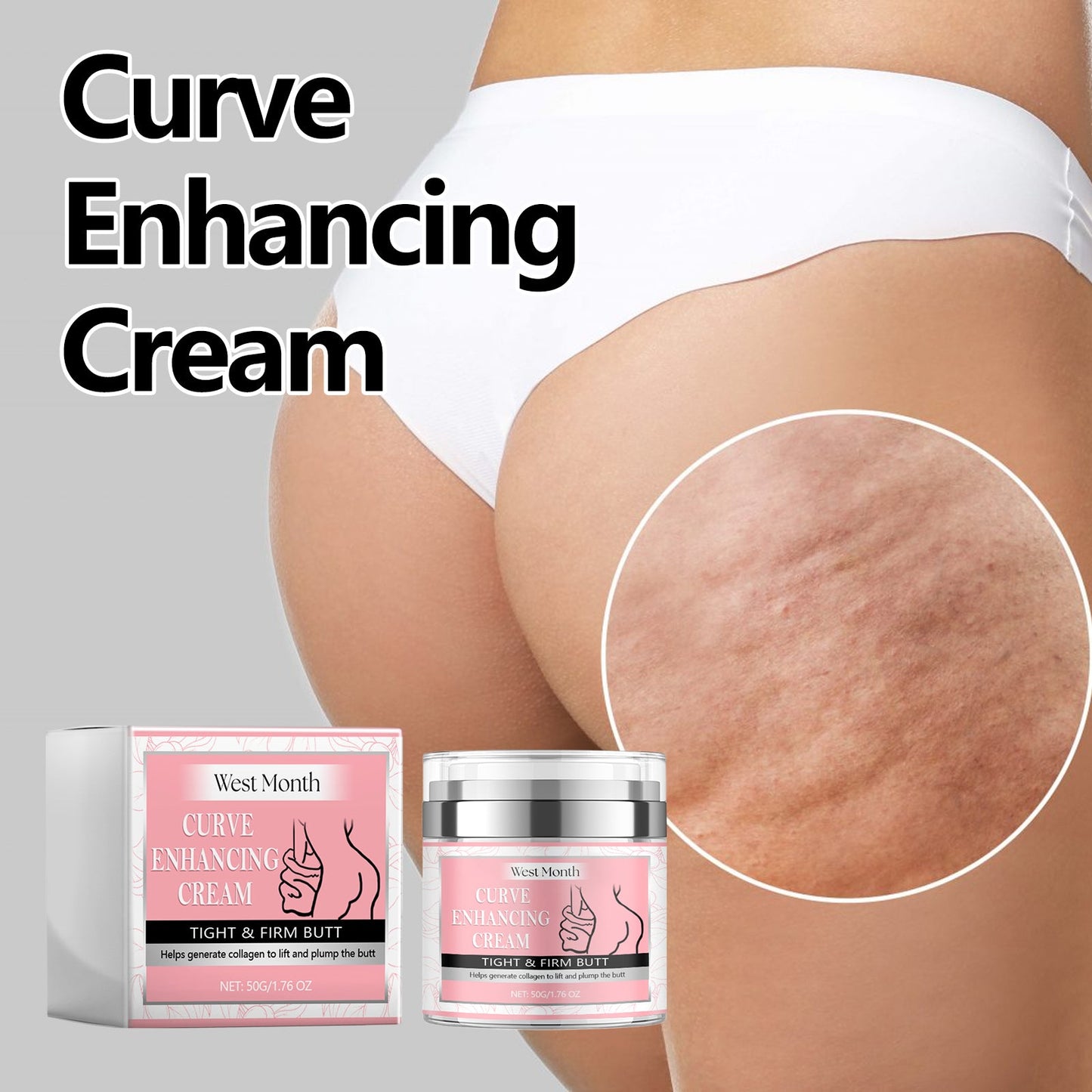 Crème Amélioratrice de Courbes pour Sculptage et Raffermissement