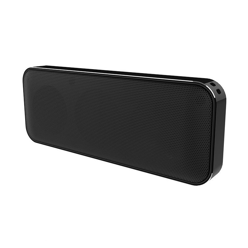 Bluetooth speaker wireless speaker square double speaker mini pocket portable metal ultra-thin exquisite bluetooth speaker - Korvel
