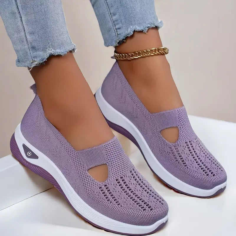 Ballerines en maille respirante pour femmes - Élégantes et confortables