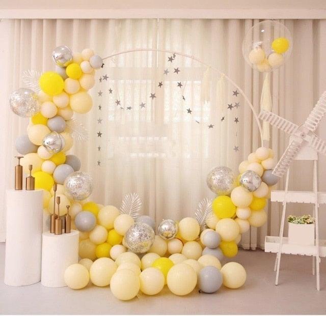119 pcs Pastel Pink Balloon Garland Kit for Elegant Celebrations