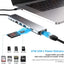 Eight in one docking station Type-C to network card HDMI multifunctional laptop converter - Korvel