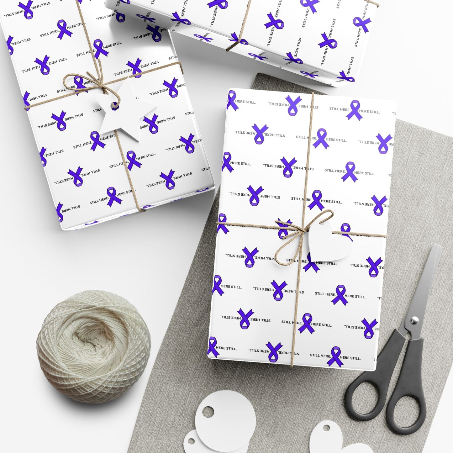 Still Here. Here Still. Gift Wrap Paper