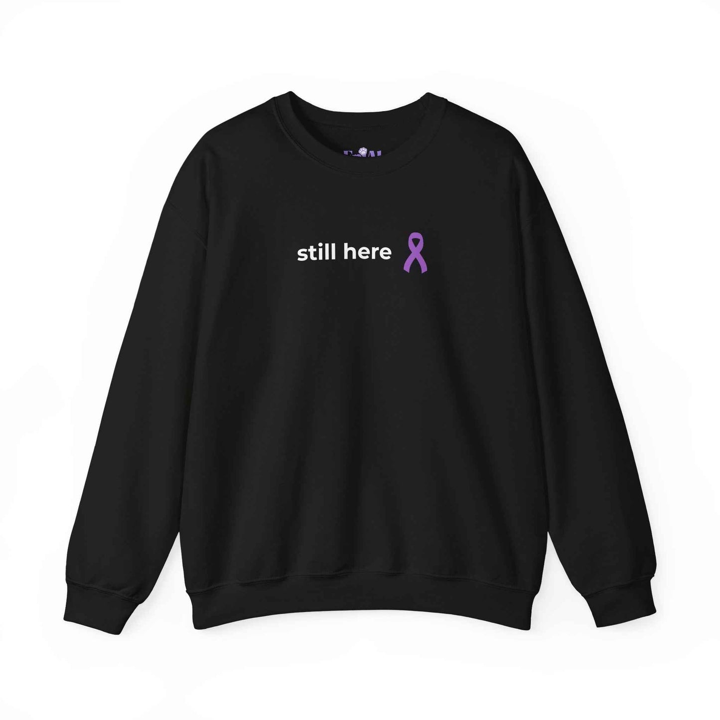 Sweatshirt à col rond imprimé Still Here