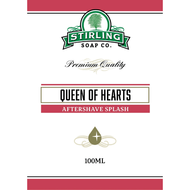 Collection de rasage Queen of Hearts de Stirling Soap Co.
