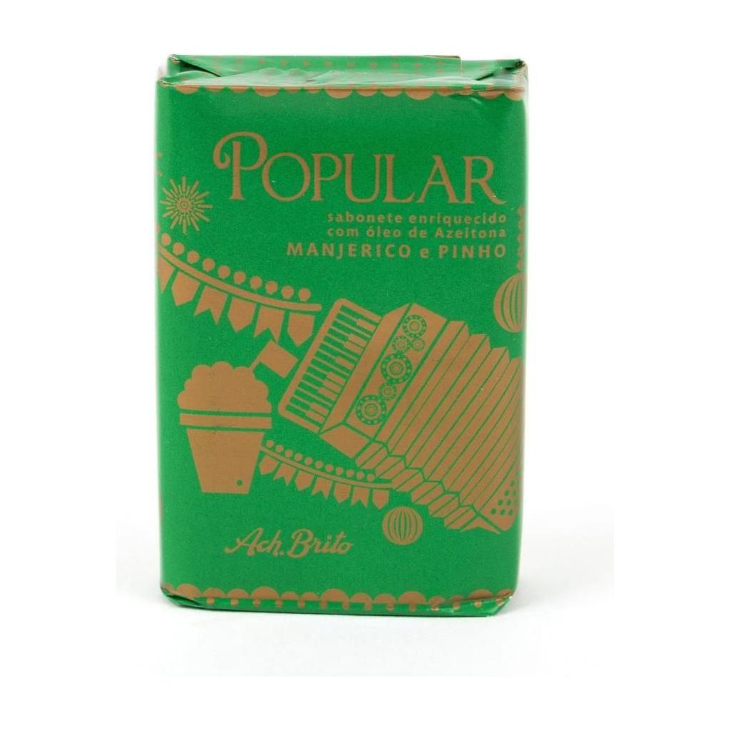 Jabón de Albahaca y Pino Popular Ach Brito 2.6 Oz