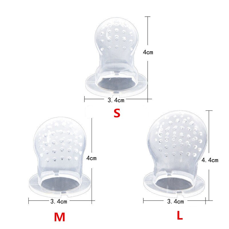 Premium Silicone Baby Pacifier and Fruit Feeder