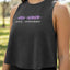 Signal Interference Crop Tank – Neurostatic Edition