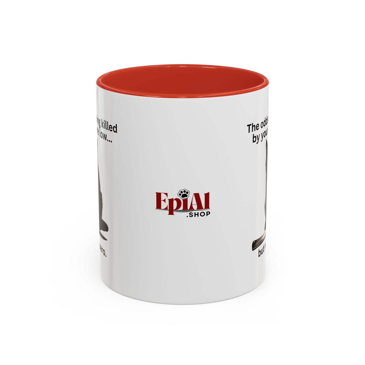 Charming Cat-Themed Accent Coffee Mug (11oz & 15oz) - Korvel