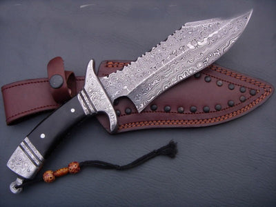 Premium Handmade Damascus Steel Hunter Knife - Korvel