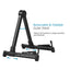 Professional Electric Guitar Stand Universal Folding Electric Acoustic Bass Stand A-Frame Musical Rack Holder Guitar Accessories - Korvel