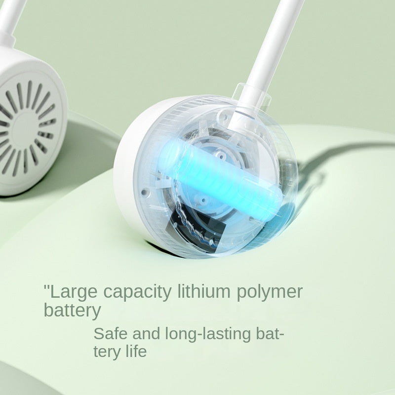 Foldable Neck Fan - Portable Bladeless Design for Outdoor Comfort