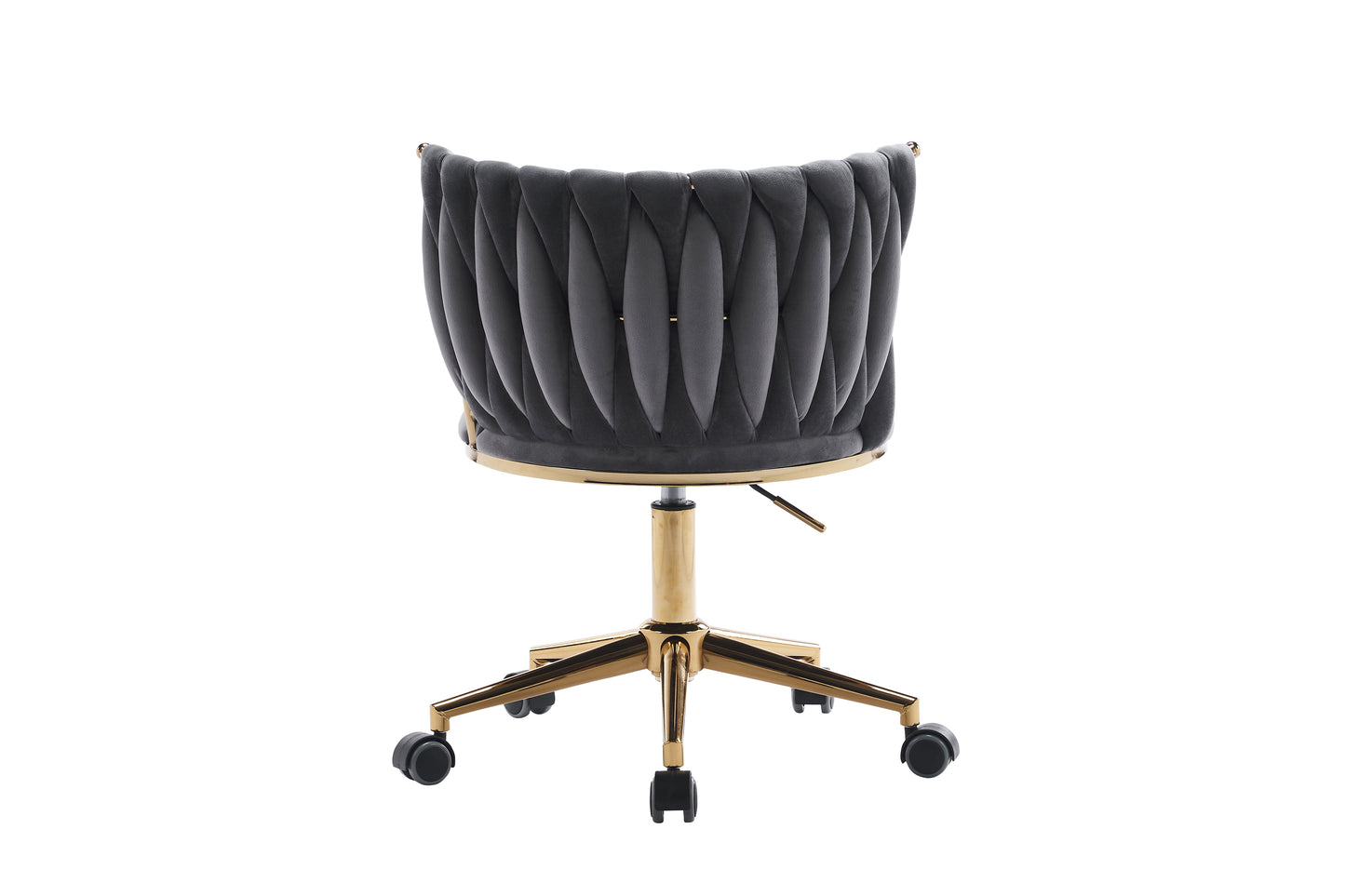 Rotating bucket chair, comfortable circular sofa chair in living room, 360 degree rotating bucket club chair (Yellow) - Korvel