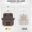 Fauteuil inclinable manuel en cuir respirant pour salon