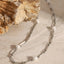 Collar de Cadena de Perlas de Acero Inoxidable Elegante