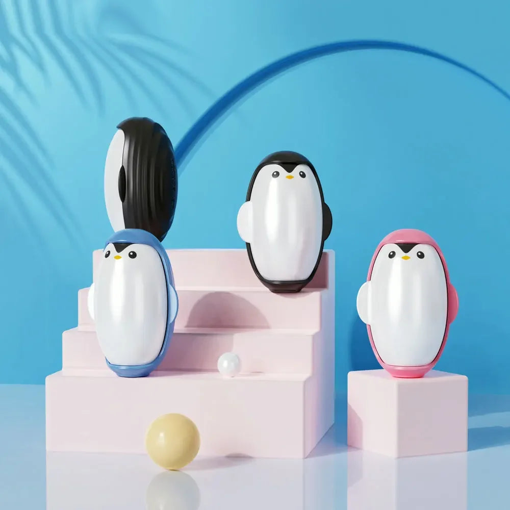 Rasoir à peluches portable Penguin - Brosse mini réutilisable