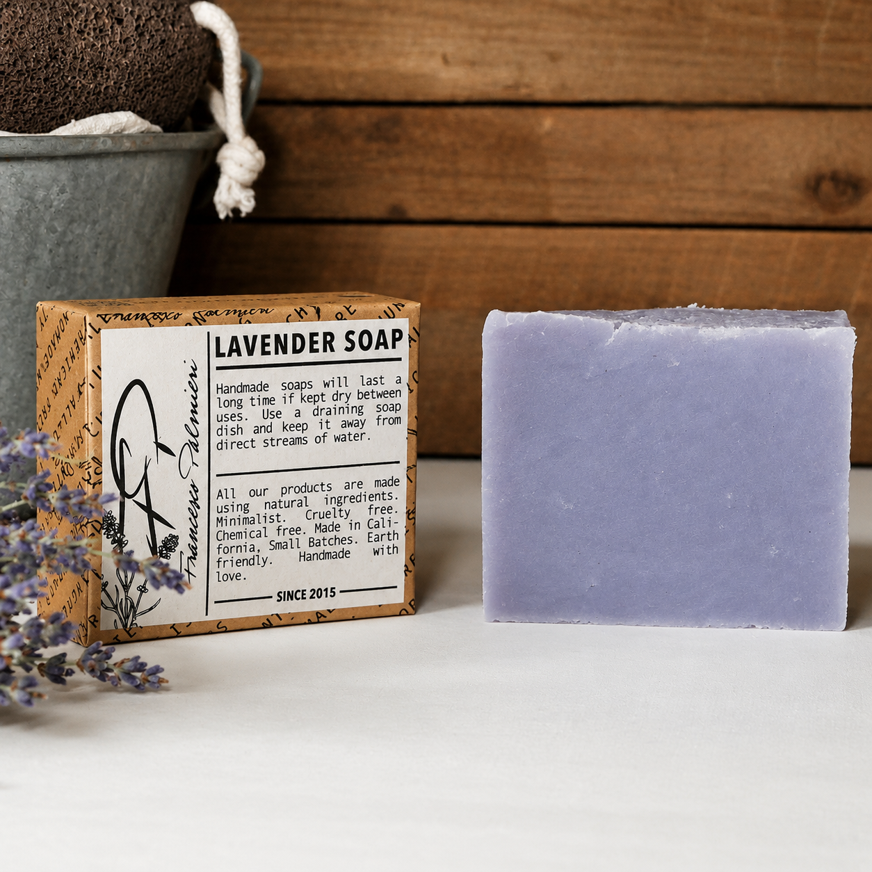 Jabón de Barra Lavender Bliss - Lujo Artesanal