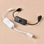 Cable USB de Cobre Woopower con Interruptor - 28cm