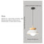 Modern Wabi Sabi Chandelier Japanese Wooden Pendant Light Decorative Indoor Metal Pendant Light - Korvel