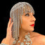 Big diamond tassel headwear water diamond full diamond temperament ethnic style hat - Korvel