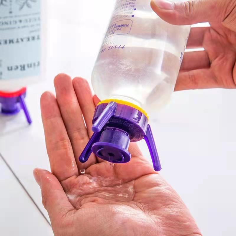 Soporte Multifuncional Invertido para Tapas de Botellas de Productos de Ducha