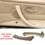 Car Inner Handle Interior Door Panel Pull Trim Cover Gray Beige Black left Right For BMW 3 series E90 E91 316 318 320 325 328 - Korvel