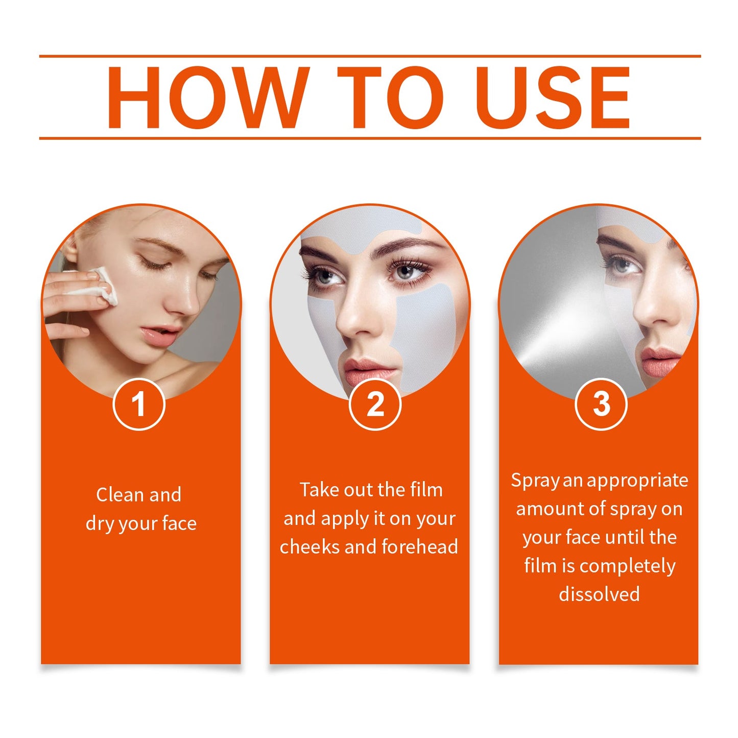 Ensemble de soins du visage au collagène - Spray raffermissant et masque nourrissant