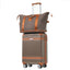 Hardshell Luggage Sets 3 Piece Carry-on Suitcase Double Spinner Wheels with TSA Lock for Men Women, Coppery (20in) - Korvel