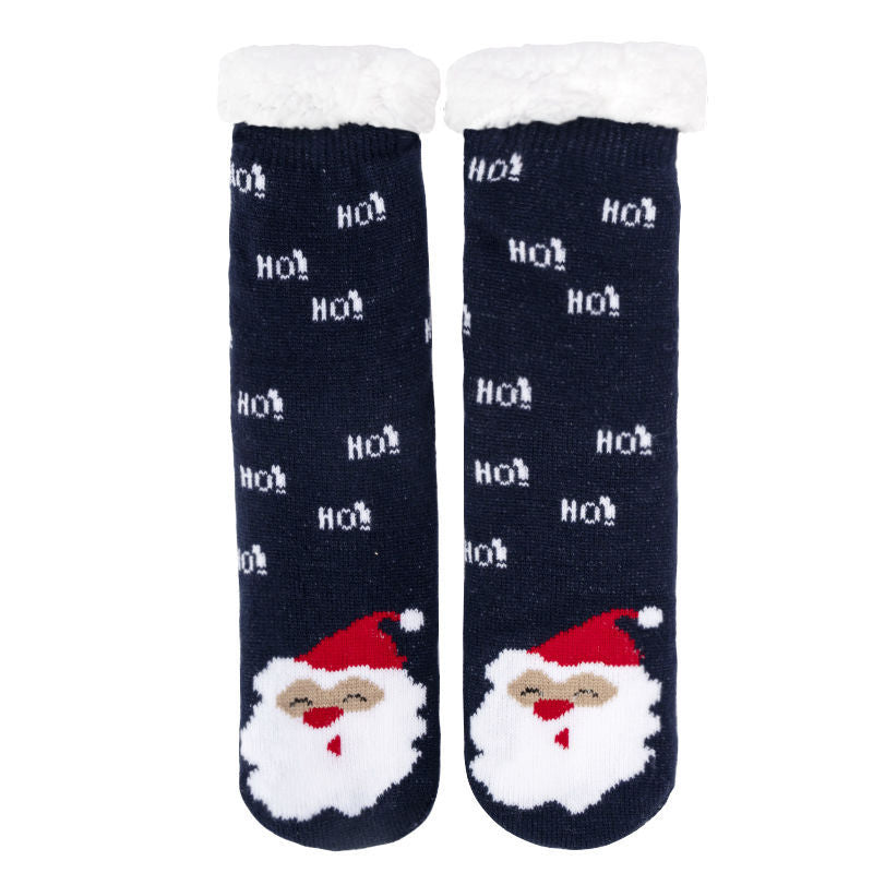 Chaussettes de Noël en peluche douces pour un confort hivernal
