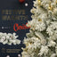 A set of 4 artificial Christmas trees, including flower garlands, flower garlands, and 2 entrance trees, with LED lights - Korvel