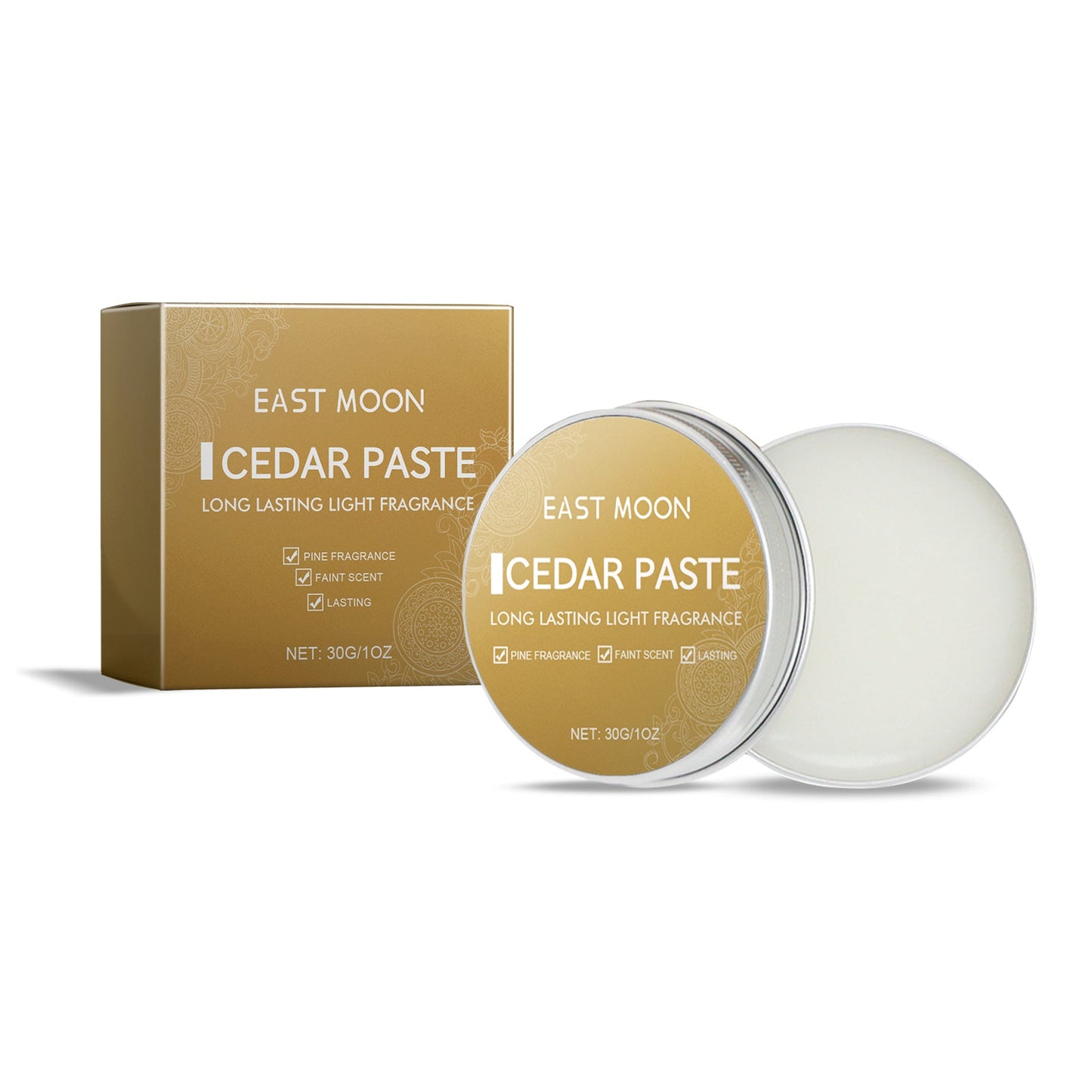 Solid Balm Men's Charm Solid Balm Fresh Natural Long-Lasting Fragrance Balm - Korvel