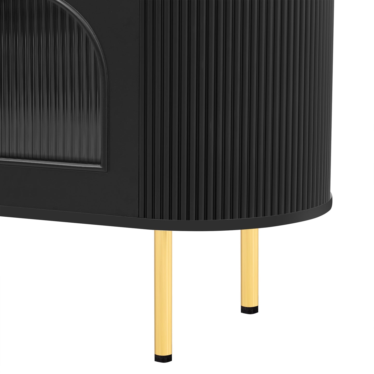 Soporte de TV Moderno U-Can para TVs de hasta 80 Pulgadas - Negro