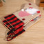 Christmas Socks Pendant Faceless Elderly Checkered Christmas Socks Gift Bag Christmas Decorations - Korvel