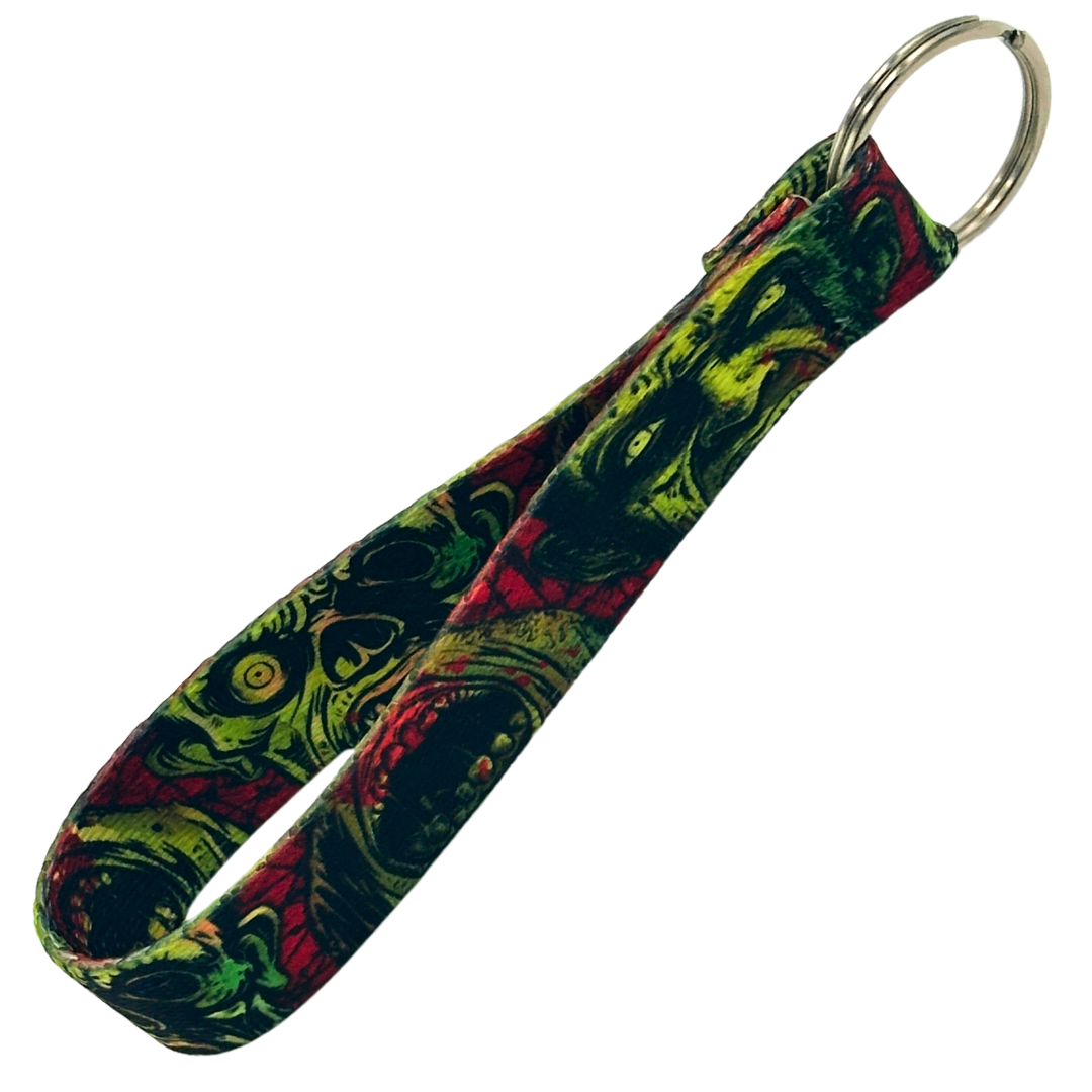 Undead Charm Key Fob - Perfect Accessory for Goth Enthusiasts - Korvel