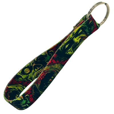Undead Charm Key Fob - Perfect Accessory for Goth Enthusiasts - Korvel
