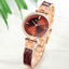 Montre en acier inoxydable élégante pour femmes avec bracelet en céramique