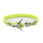 Pulsera de Ancla de Avión de Moda Moderna para Hombres y Mujeres