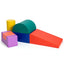 6-Piece Climb Crawl Play Set for Toddlers - Red