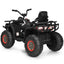 Quad ATV électrique 4 roues pour enfants 12V avec MP3 et lumières LED - Noir