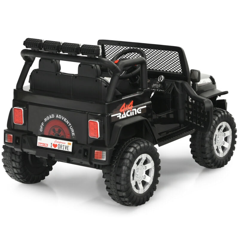 Camion électrique pour enfants 12V - Noir