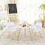 Ensemble de table d'activité moderne pour enfants et 2 chaises