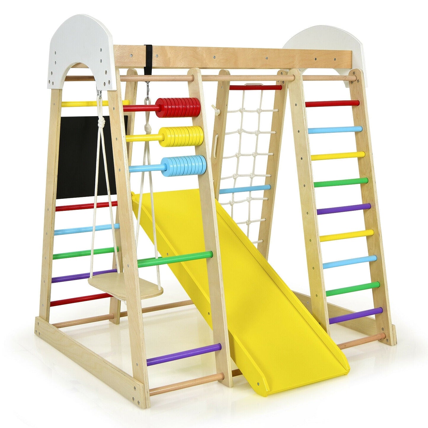 Gimnasio de Escalada Interior 8 en 1 para Niños