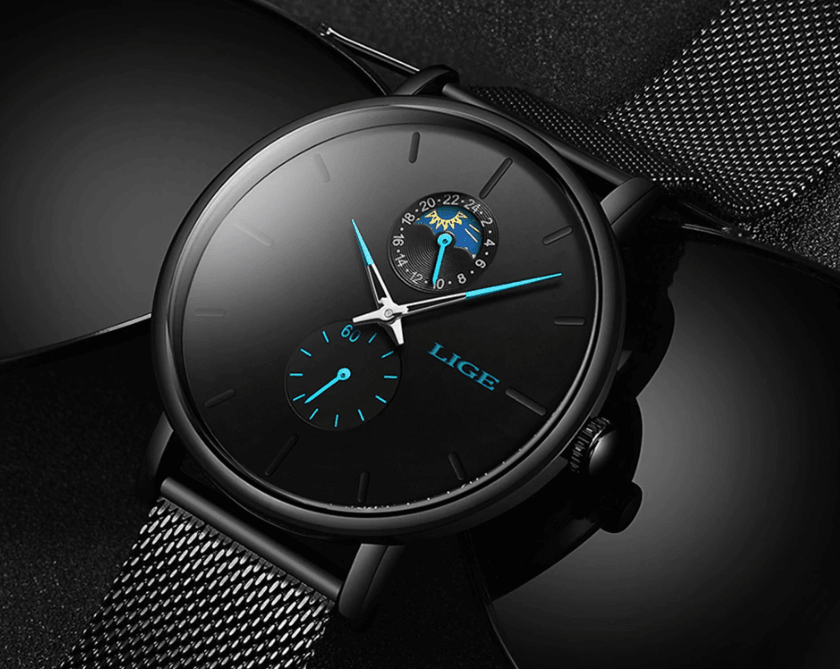 Montre Étanche Élégante pour Femme avec Chronomètres
