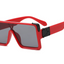 Stylish Black & White Square Sunglasses for Men & Women