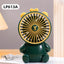 Ventilador Mini de Escritorio en Forma de Oso Creativo - Recargable por USB