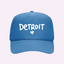 I Love Detroit Trucker Hat